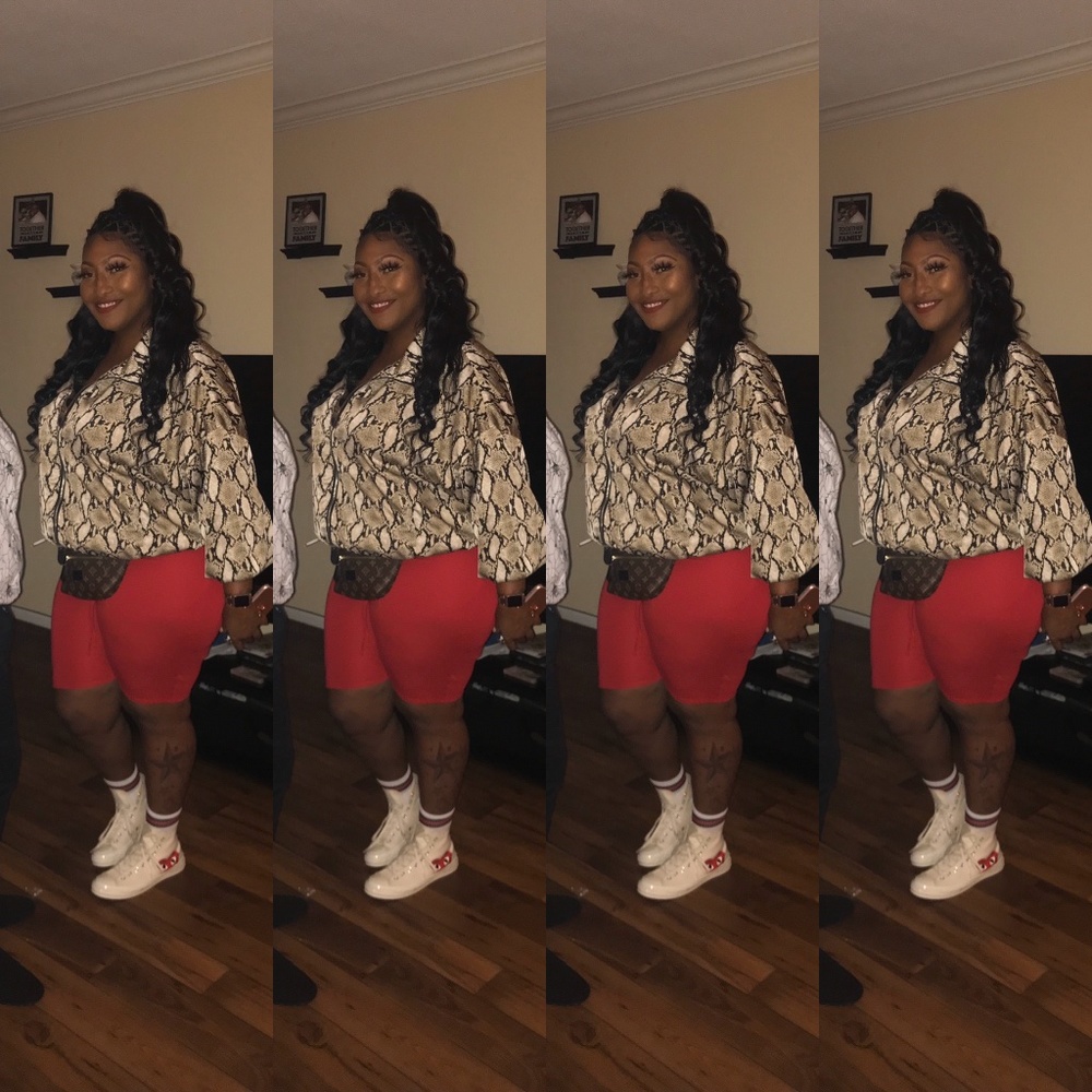 Reptile Print Jacket